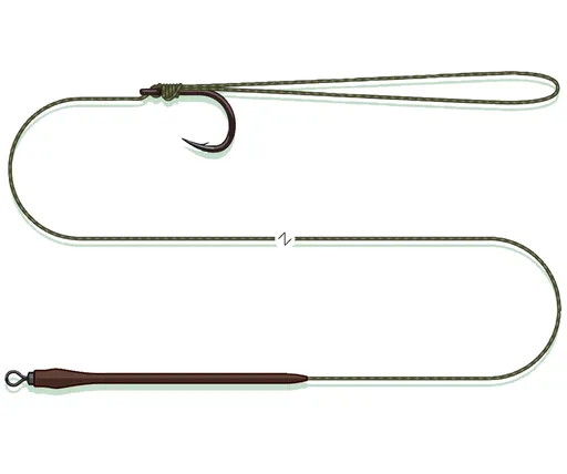 Madcat náväzec standard pellet rig suspending - 0,95 mm 70 cm 3/0