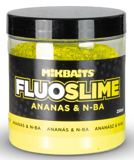 Mikbaits obaľovací dip fluo slime 100 g-ananas