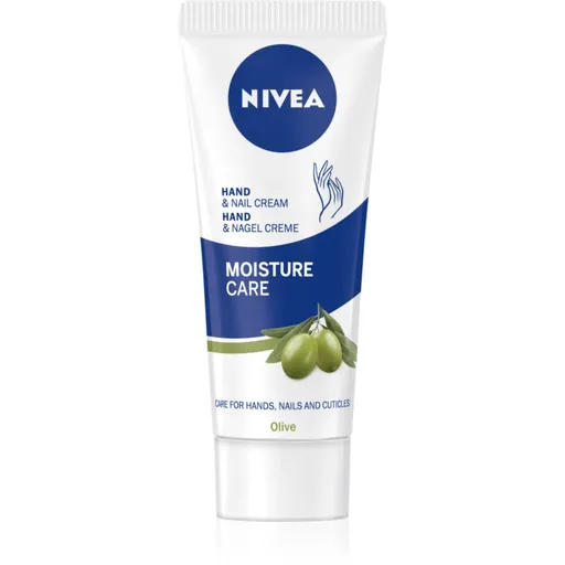 NIVEA Moisture Care Olive hydratačný krém na ruky a nechty 75 ml