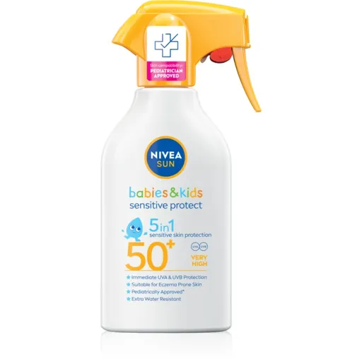 NIVEA SUN Babies & Kids detský sprej na opaľovanie SPF 50+ 270 ml