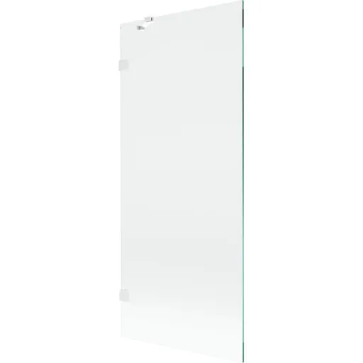 MEXEN/S - Lunar vaňová zástena FIX 80 x 150, transparent, biela 897-080-000-20-00