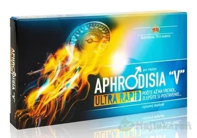 Imperial VITAMINS Aphrodisia V ultra rapid pre mužov 10 kapsúl