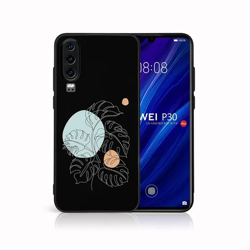 MY ART Ochranný kryt pre Huawei P30 MONSTERA (194)