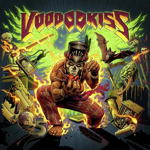 Voodoo Kiss - Voodoo Kiss / Red Marbled / Vinyl LP