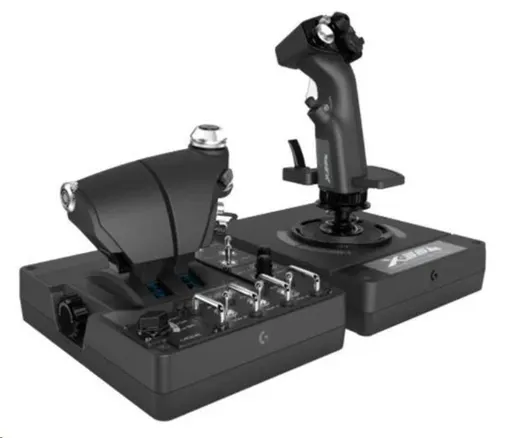Logitech Ovládač G X56 HOTAS, pre hry vo virtuálnej realite a vesmírnej simulácie