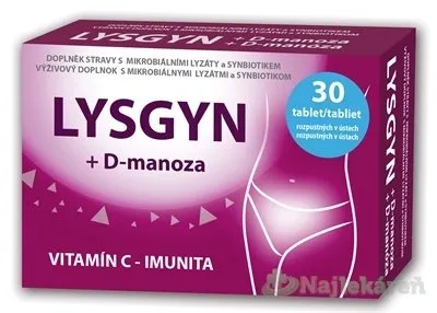 Julamedic Lysgyn + D-manóza 30 tabliet
