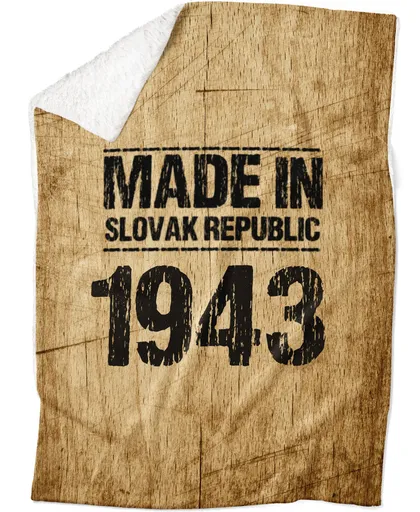 Deka Made In (rok: 1943, Podšitie baránkom: ÁNO)