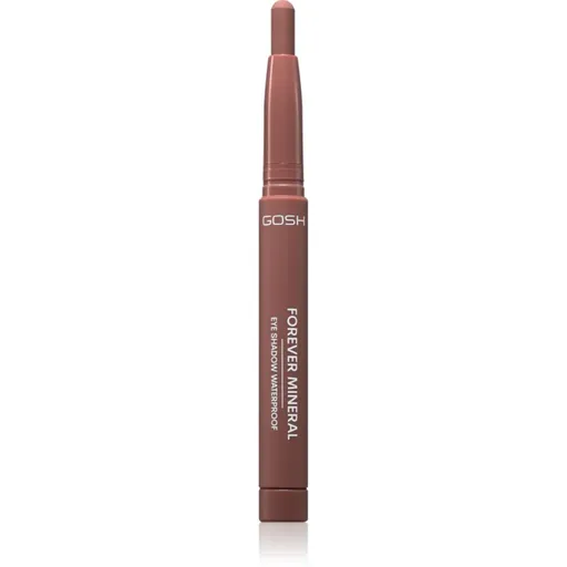 Gosh Forever Mineral Matte dlhotrvajúce očné tiene v ceruzke odtieň 016 Matt Chocolate 1.4 g