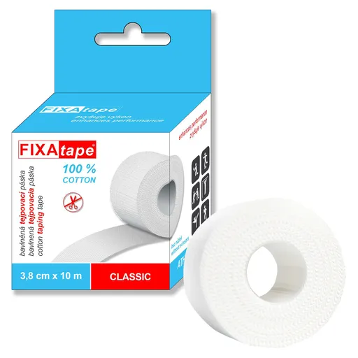 FIXAPLAST Fixatape kinesio standart tejpovacia páska 3.8 cm x 10 m 1 kus