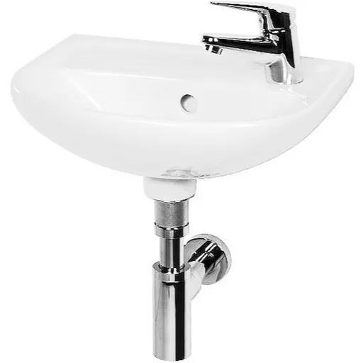 Umývadielko Jika Lyra plus 40x31 cm otvor pre batériu vpravo H8153810001061