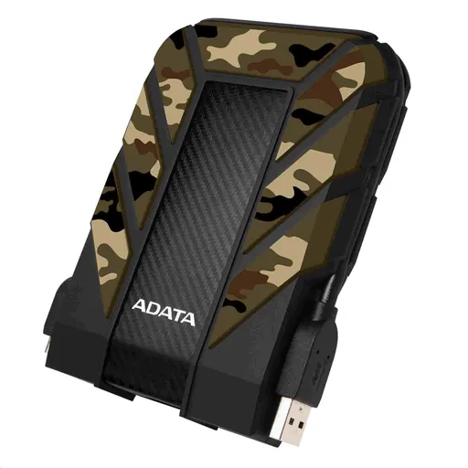 ADATA Externý HDD 2TB 2,5" USB 3.1 DashDrive Durable HD710M Pro, kamufláž (gumový, nárazu/vode/prachu odolný)
