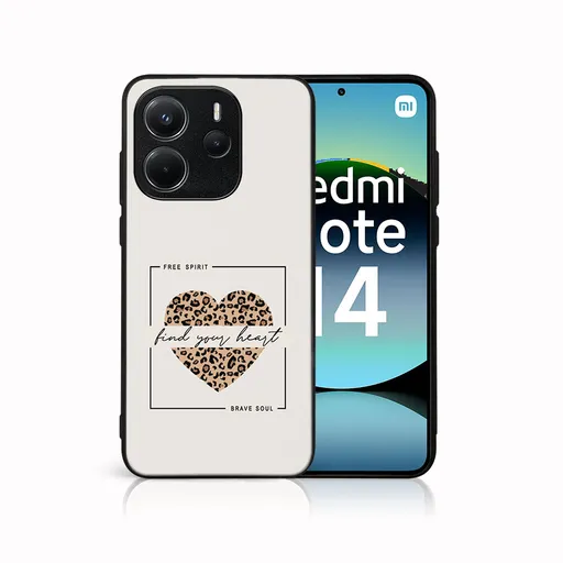 MY ART Ochranný kryt pre Xiaomi Redmi Note 14 WILD HEART (241)
