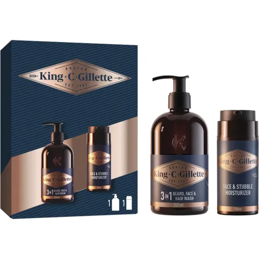 Gillette King C. Perfect Beard Care Kit darčeková sada pre mužov