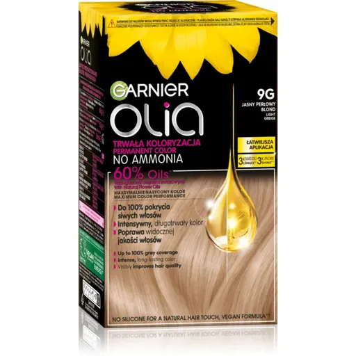 Garnier Olia Big Kit permanentná farba na vlasy odtieň 9G Light greige 1 ks