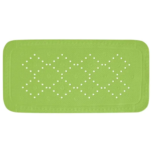 Spirella Protišmyková podložka do vane ALASKA, svetlozelená, 71 x 36 cm