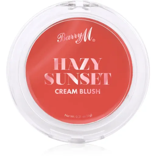 Barry M Hazy Sunset krémová lícenka odtieň Horizon Glow 6 g