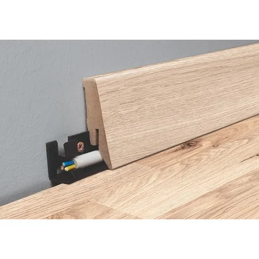 Lišta soklová Naturel hnedá, MDF, dĺžka 260 cm, L58C8462