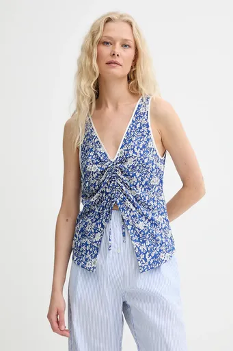 Bavlnená blúzka Renewed creative upcycling