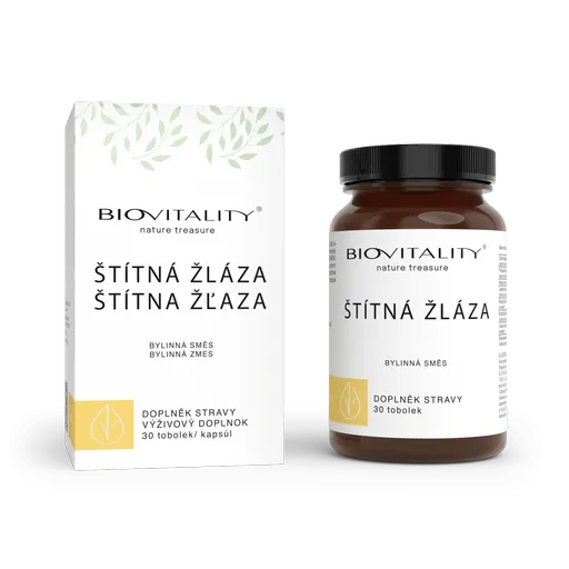 Štítna žľaza – bylinný komplex – kapsuly 30 ks – Green idea