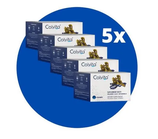 5x Colvita, prírodný kolagén 120 kapsúl