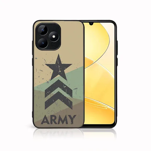 MY ART Ochranný kryt pre Realme C53 ARMY (236)
