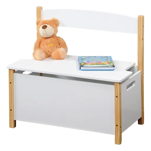 Kesper 17713 Detská lavička s úložným priestorom, 60 x 56 x 34,5 cm