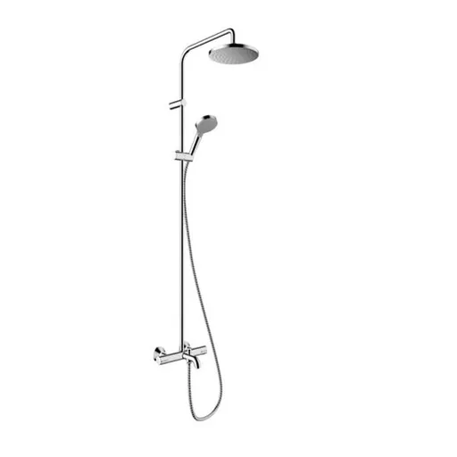 Hansgrohe Vernis Blend sprchový systém na stenu s termostatickou batériou chróm 26079000