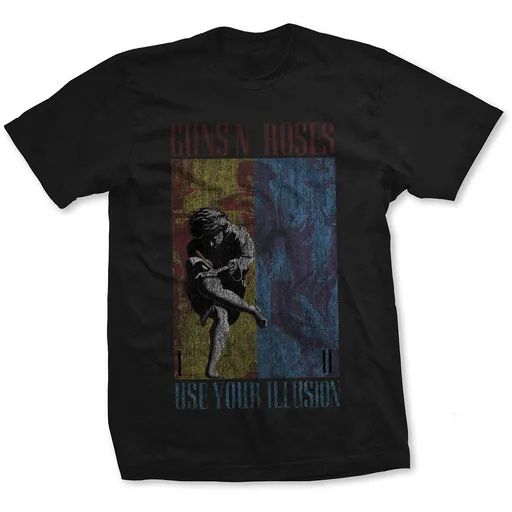 Guns N’ Roses tričko Use Your Illusion Čierna XXL