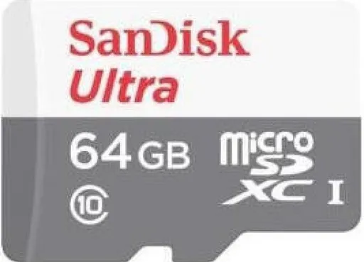 SanDisk Ultra microSDXC karta 64 GB (140 MB/s, A1, Class 10, UHS-I) - Imaging Packaging + SD adaptér