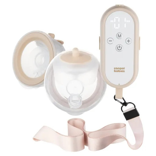 Canpol Babies Dvojitá odsávačka materského mlieka MilkShell