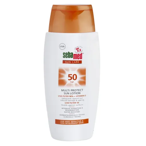 Sebamed Sun Care Multi Protect opaľovacie mlieko SPF 50 150 ml