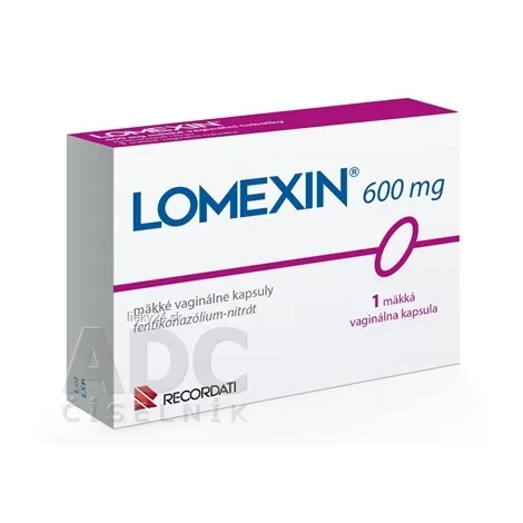LOMEXIN 600mg 1 vaginálna kapsula