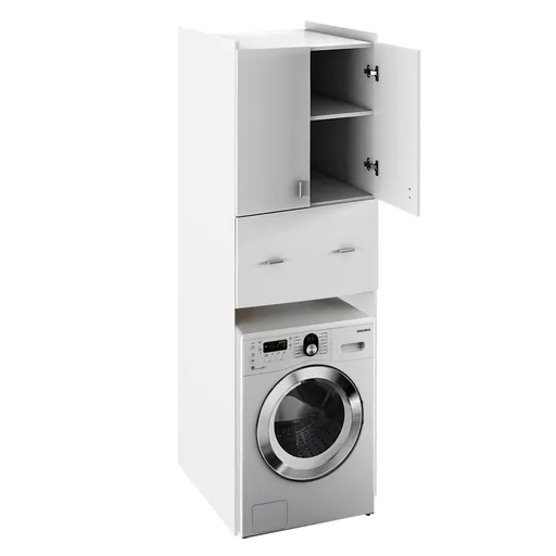 Hlboká skrinka nad práčku NATALI TYP 9, biela