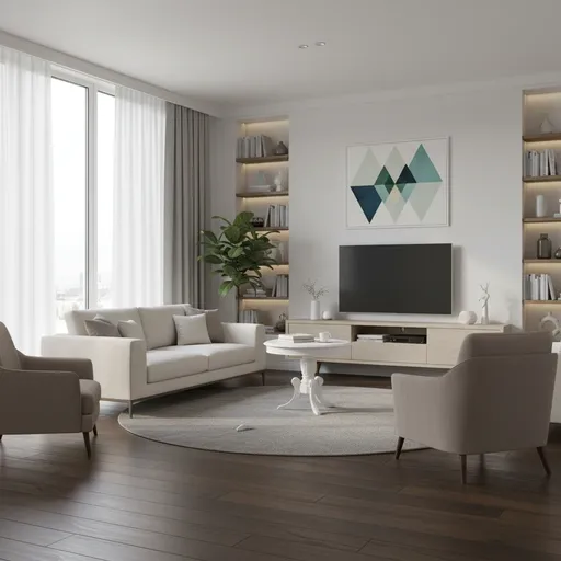 Signal Konferenčný stolík NEVADA D | biela