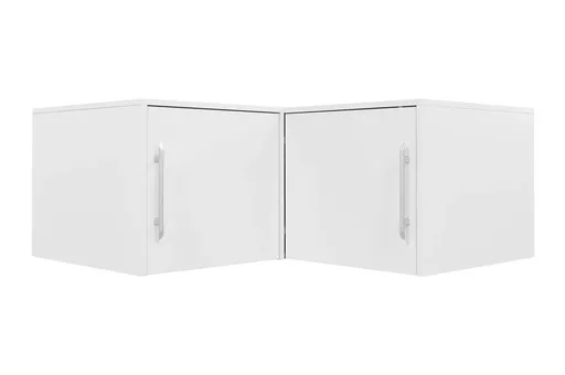 ArtStol Nadstavec ku rohovej šatníkovej skrini BALI | biela