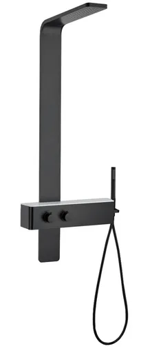 MEXEN - Sund sprchový panel, čierny 7620-02-70