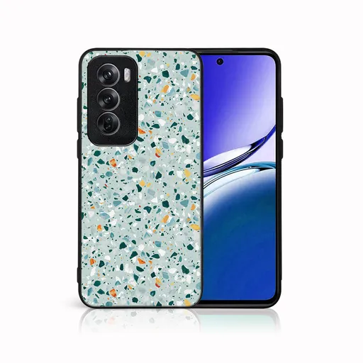 MY ART Ochranný kryt pre Oppo Reno12 5G BLUE TERRAZZO (164)