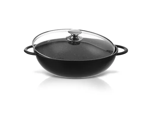 Wok panvica s pokrievkou ORION Grande 32cm