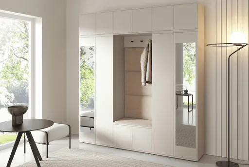 ArtPK Predsieň BIANCO 2 | cashmere so zrkadlom Farba: Trinity 04