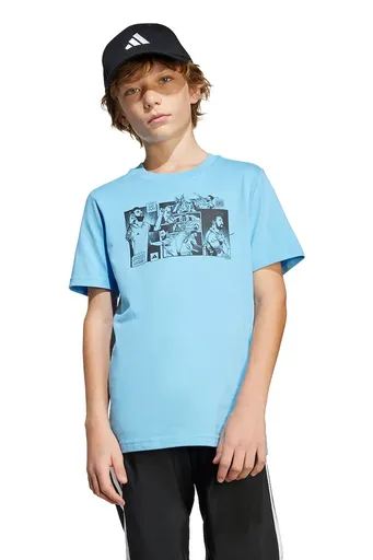 Detské bavlnené tričko adidas Performance MESSI