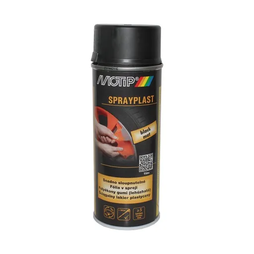 T - SPRAYPLAST - striekacia fólia 400 ml čierny lesk