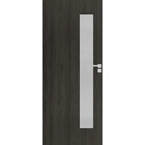 Interiérové dvere Naturel Deca ľavé 80 cm brest antracit DECA10JA80L