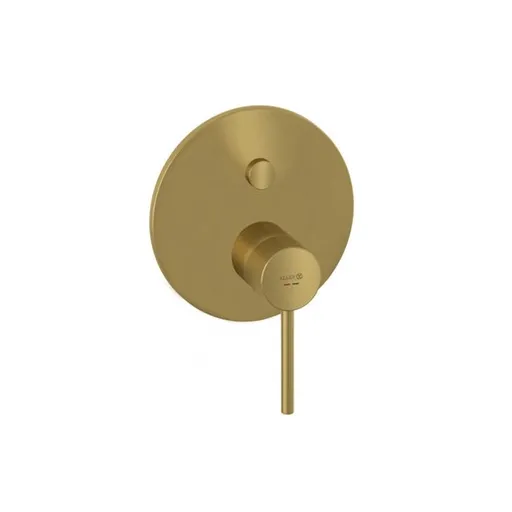 Kludi Bozz sprchová a vaňová batéria bez podomietkového telesa brúsené zlato 38659N076