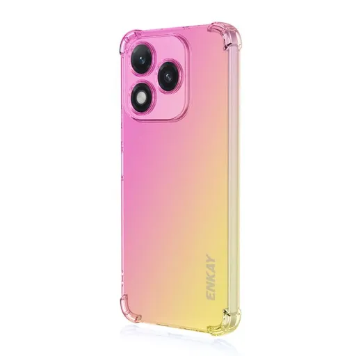 ENKAY GRADIENT Ochranný kryt pre Honor 400 Lite 5G PINK GOLD