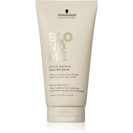 Schwarzkopf Professional Blondme Bond Repair Sealing Balm ošetrujúci balzam na vlasy proti krepateniu 75 ml