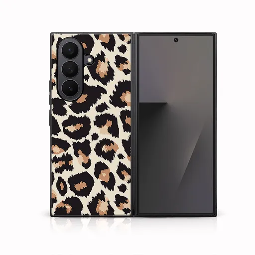 MY ART Ochranný kryt pre Samsung Galaxy Z Fold7 5G LEOPARD PRINT (238)