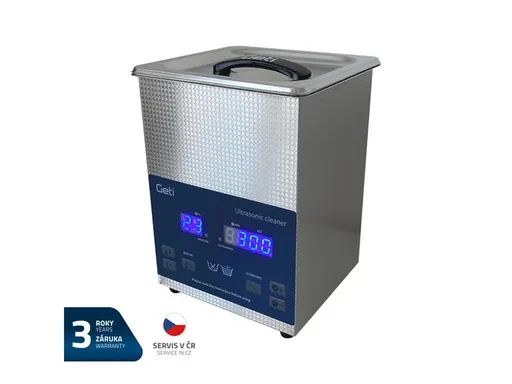 Ultrazvuková čistička GETI GUC 02B 2L nerez