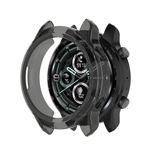 TPU HALF COVER obal pre TicWatch Pro 3 čierny