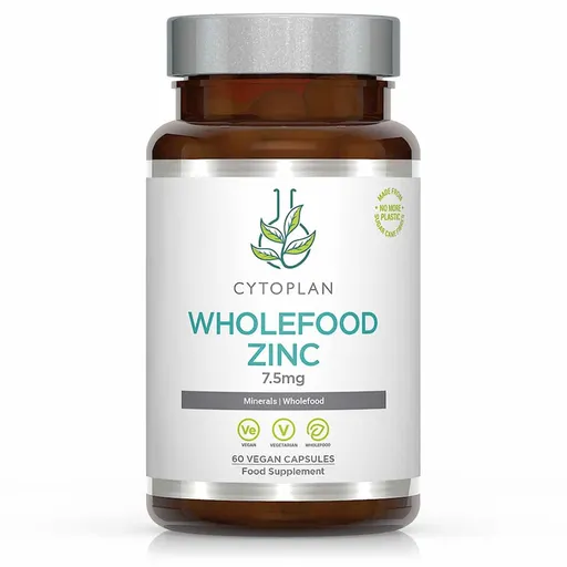 Wholefood Zinc - Zinok z rastlinného zdroja, 60 kapsúl
