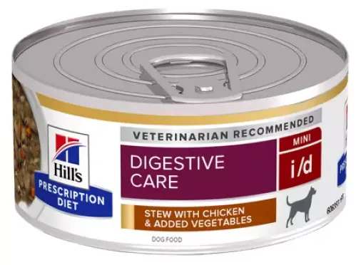 HILLS PD Canine Stew i/d with Chicken & Vegetables mini konzerva pre psy 156 g